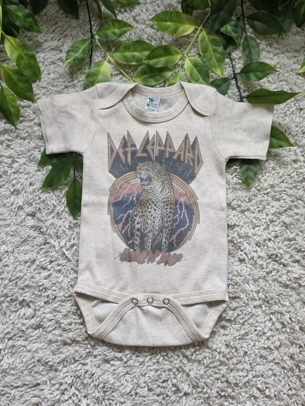 Baby Boy Def Leppard Onesie (3-6 Months)